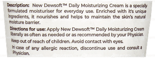 Dewsoft New Daily Moisturizing Cream 75Gm