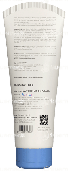 Lipidz Baby Moisturizing Cream 100gm