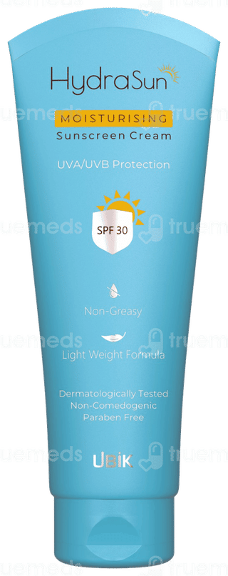 Hydrasun Spf 30 Uva/uvb Protection Moisturising Sunscreen Cream 100gm
