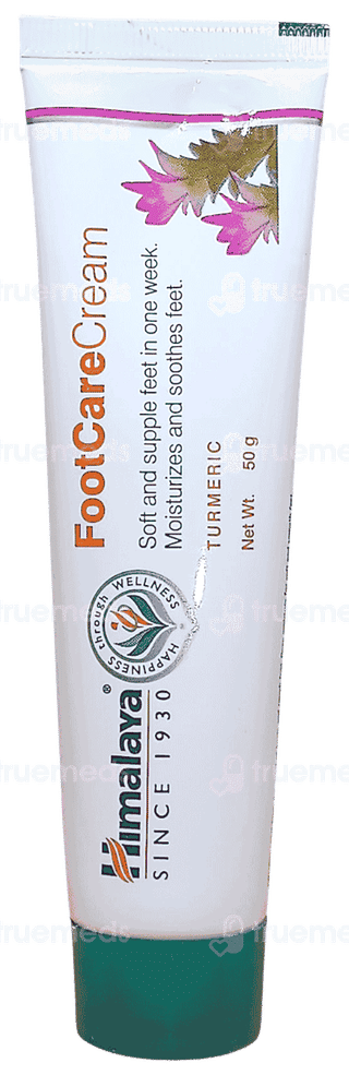 Himalaya Footcare Cream 50Gm With Himalaya Turmeric Face Wash 50Ml Free