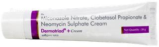 Dermotriad + Cream 20Gm