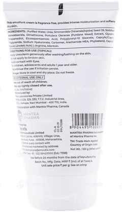Urea Derm 20% Moisturizing Cream 100gm