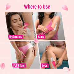 Veet Pure Normal Skin Body & Full Bikini Hair Removal Cream 50Gm + 10Gm Free