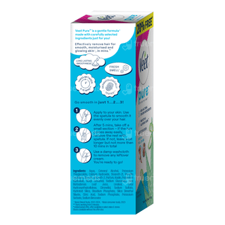 Veet Pure Sensitive Skin Body & Full Bikini Hair Removal Cream 50Gm + 10Gm Free