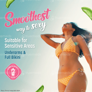 Veet Pure Sensitive Skin Body & Full Bikini Hair Removal Cream 50Gm + 10Gm Free
