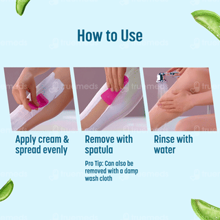 Veet Pure Sensitive Skin Body & Full Bikini Hair Removal Cream 50Gm + 10Gm Free