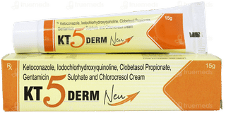 Kt 5 Derm New Cream 15Gm