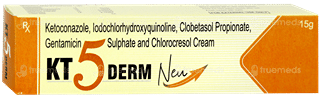 Kt 5 Derm New Cream 15Gm