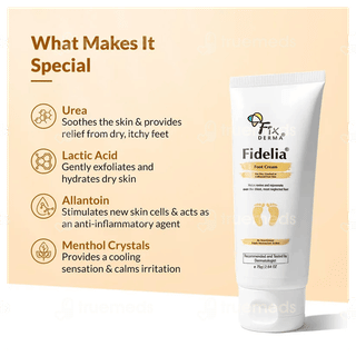 Fixderma Fidelia Foot Cream 75Gm
