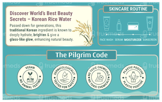 Pilgrim Korean Rice Water Hydra Glow Moisturizer Gel Cream 100Gm
