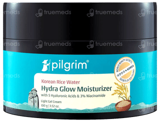 Pilgrim Korean Rice Water Hydra Glow Moisturizer Gel Cream 100Gm