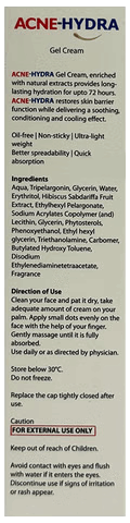 Acne Hydra Gel Cream 75Gm