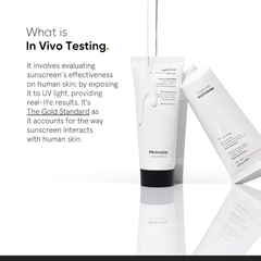 Minimalist Light Fluid Spf 50 Face Sunscreen 50Ml