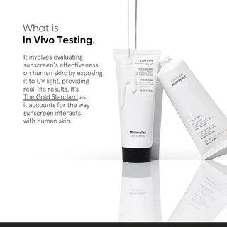 Minimalist Light Fluid Spf 50 Face Sunscreen 50Ml