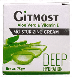 Gitmost Aloe Vera & Vitamin E Deep Hydration Moisturizing Cream 75Gm