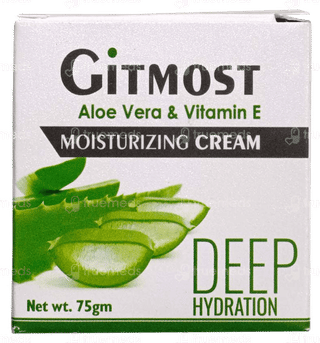 Gitmost Aloe Vera & Vitamin E Deep Hydration Moisturizing Cream 75Gm