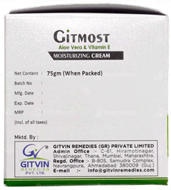 Gitmost Aloe Vera & Vitamin E Deep Hydration Moisturizing Cream 75Gm