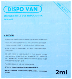 Dispo Van Syringe 2ml