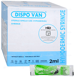 Dispo Van Syringe 2ml Dispo Van Syringe 2ml