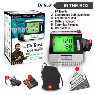 Dr Trust Usa Goldline Blood Pressure Monitor (bp Machine) 1