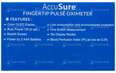 Accusure Pulse Oximeter 1