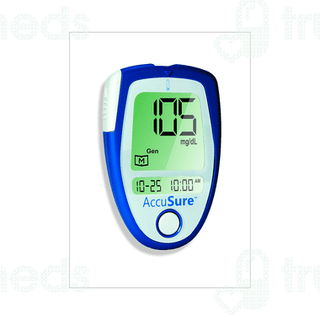 Dr Gene Accusure 3Rd Generation Blood Glucose Monitoring System 25 Strip Free 1