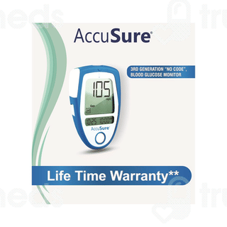 Dr Gene Accusure 3Rd Generation Blood Glucose Monitoring System 25 Strip Free 1