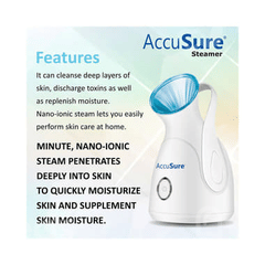 Accusure Nano Ionic Facial Steamer 1