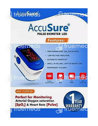 Accusure Fs20c Finger Pulse Oximeter 1