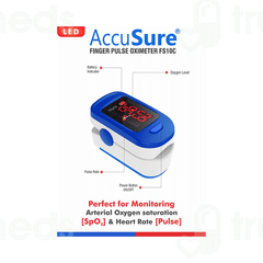 Dr Gene Fs10c Accusure Finger Pulse Oximeter 1