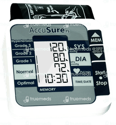 Dr Gene Accusure Ts Automatic Blood Pressure Monitoring System (bp Machine) 1