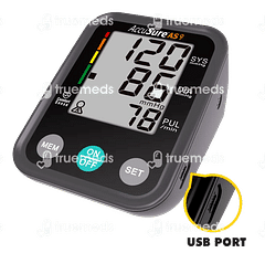 Accusure As9 Blood Pressure Monitor (bp Machine) 1