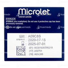 Microlet Colored Lancets 100 Microlet Colored Lancets 100