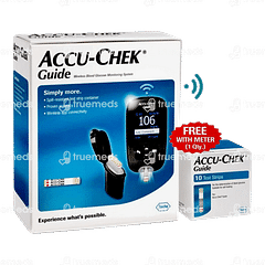Accu Chek Guide Wireless Blood Glucose Monitoring System 1 With 10 Test Strips Free Accu Chek Guide Wireless Blood Glucose Monitoring System 1 With 10 Test Strips Free