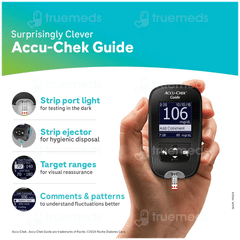 Accu Chek Guide Wireless Blood Glucose Monitoring System 1 With 10 Test Strips Free