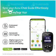 Accu Chek Guide Wireless Blood Glucose Monitoring System 1 With 10 Test Strips Free