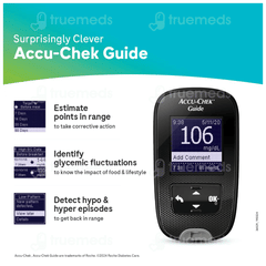 Accu Chek Guide Wireless Blood Glucose Monitoring System 1 With 10 Test Strips Free