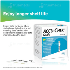 Accu Chek Guide Wireless Blood Glucose Monitoring System 1 With 10 Test Strips Free
