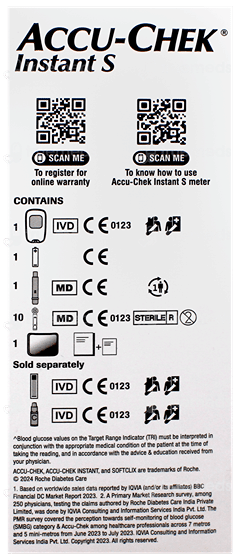 Accu Chek Instant S Blood Glucose Meter Kit 1 With 10 Test Strips Free Accu Chek Instant S Blood Glucose Meter Kit 1 With 10 Test Strips Free