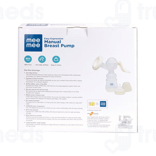 Mee Mee Easy Expression Manual Breast Pump White 1