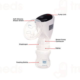 Mee Mee Advanced Electric Breast Pump White 1