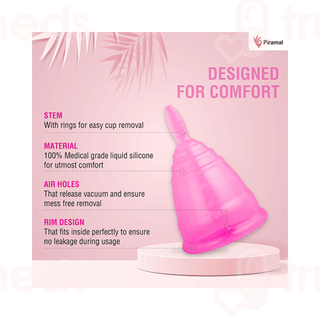 I Activ Menstrual Cup Large With Jute Bag 1