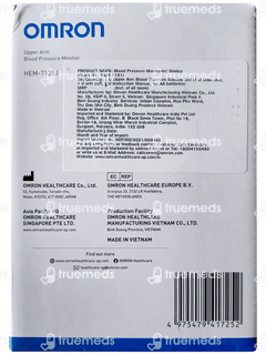 Omron Hem 7121j Blood Pressure Monitor 1