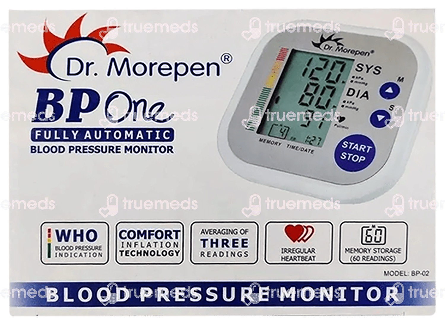 Dr Morepen Bp 02 Bp One Fully Automatic Blood Pressure Monitor 1
