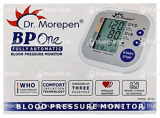 Dr Morepen Bp 02 Bp One Fully Automatic Blood Pressure Monitor 1