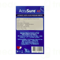 Accusure As Automatic Digital Blood Pressure Monitor 1