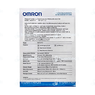 Omron Hem8712 Bp Monitor (bp Machine) 1