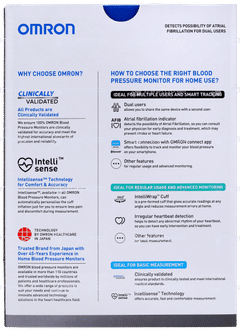 Omron White Hem 7361t Blood Pressure Monitor 1