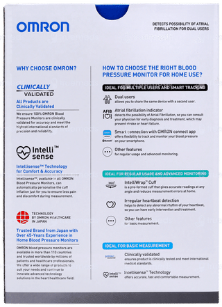 Omron White Hem 7361t Blood Pressure Monitor 1