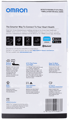 Omron White Hem 7361t Blood Pressure Monitor 1